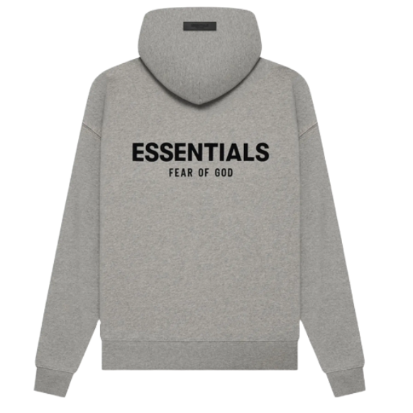 HOODIE ESSENTIALS DARK OATMEL
