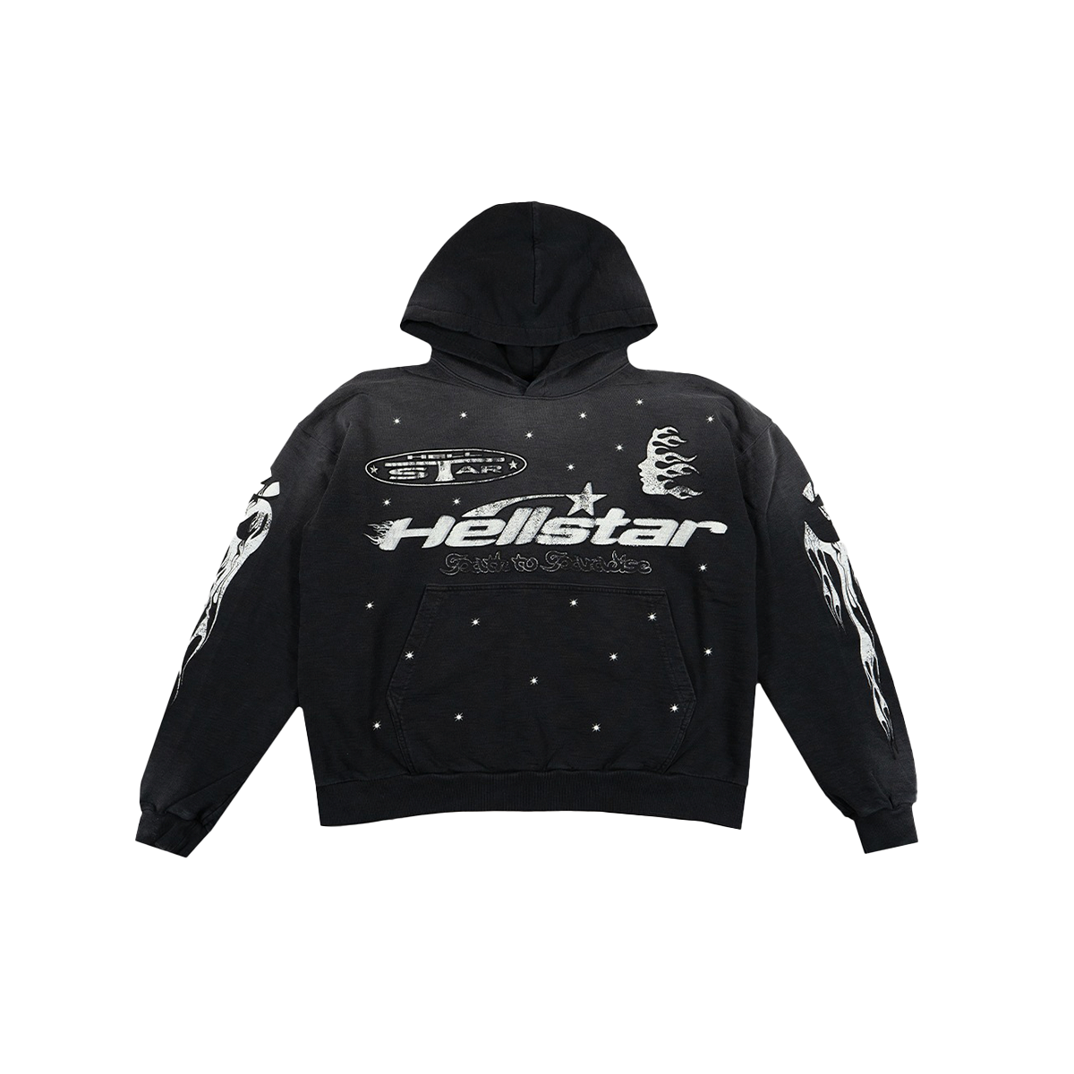 HOODIE HELLSTARS BLACK