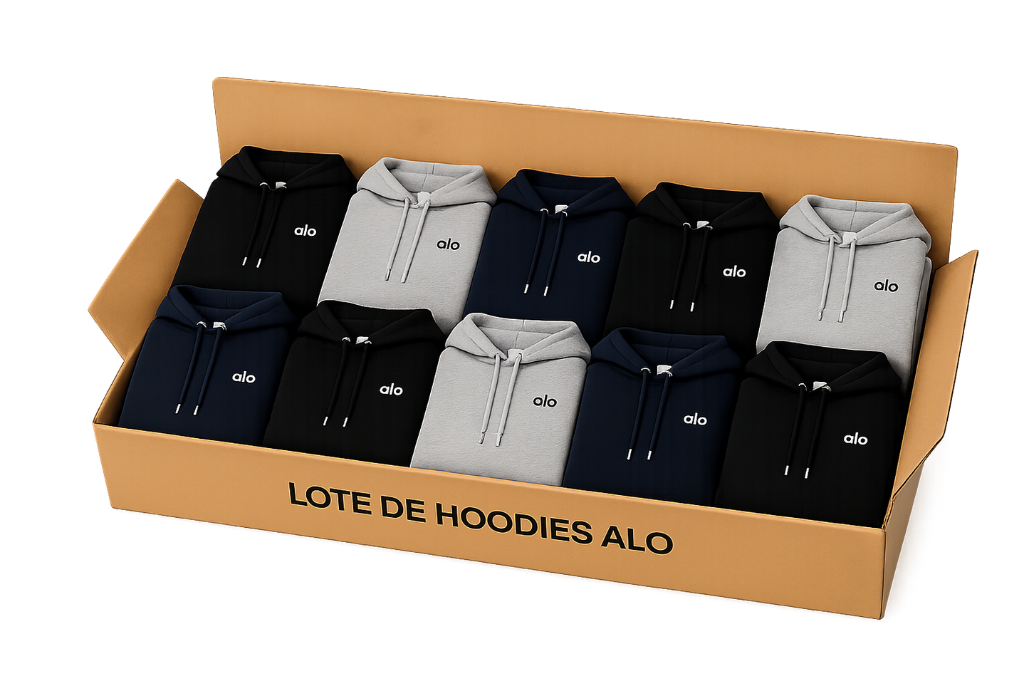 LOTE 10 HOODIES ALO
