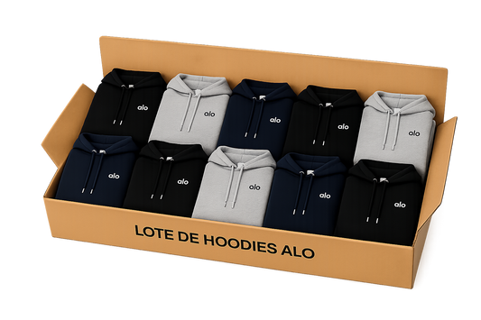 LOTE 10 HOODIES ALO