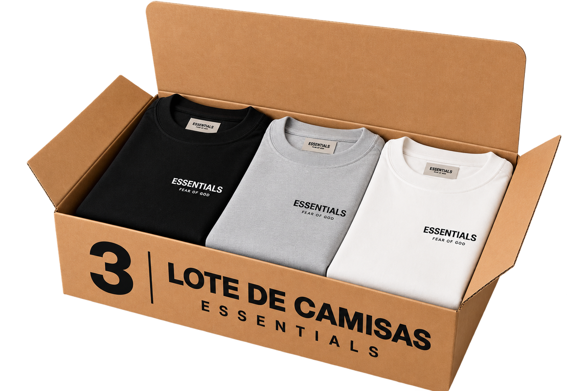 LOTE 3 CAMISAS ESS22