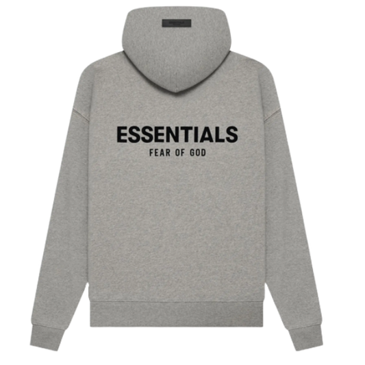 HOODIE ESSENTIALS DARK OATMEL